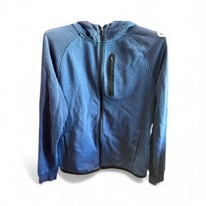 Apt. 9 Navy Zip-Up Jacket Mens Casual Zip Up Lightweight Outerwear Pre-Owned